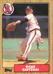1987 Topps Baseball Cards      673     Don Sutton